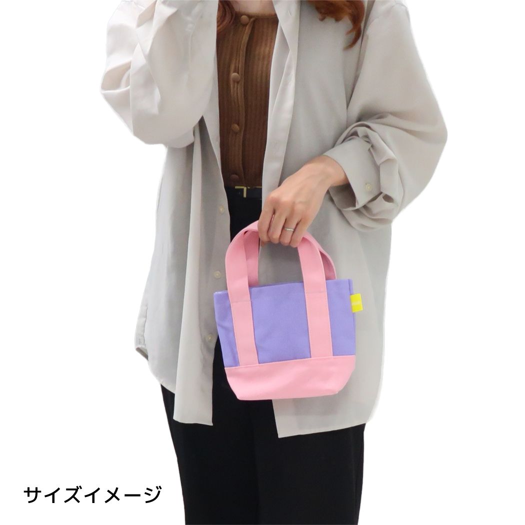 スヌーピー ミニバッグ P刺繍ミニトートバッグ ハグ ピーナッツ