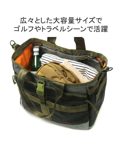 BRIEFING GOLF(ブリーフィング ゴルフ)/日本正規品 ブリーフィング ゴルフ トートバッグ BRIEFING GOLF 2WAY MIL COLLECTION TURF WIRE BRG233T29/img04