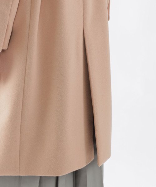 ウールカシミヤビーバーステンカラーコート 