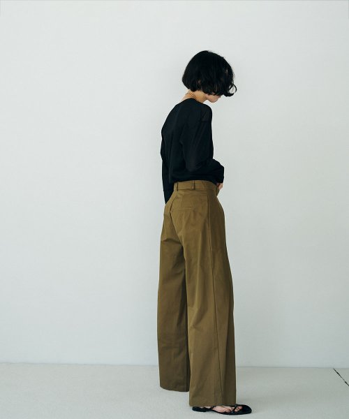 marjour(マージュール)/SIDE TUCK PANTS/img04