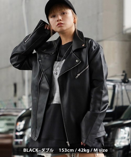 1111clothing(ワンフォークロージング)/◆ラムタッチ PUレザー ライダースジャケット◆ ライダース メンズ エコレザー ジャケット レディース レザージャケット シングルライダース ダブルライダース/img15