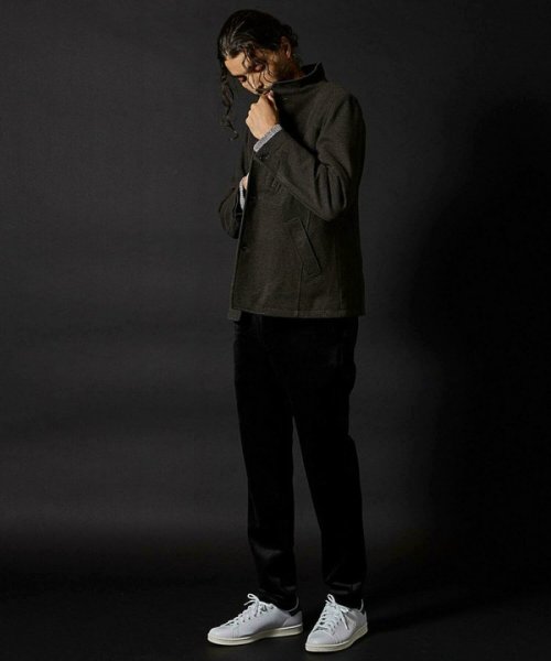 T/Rツイルカルゼスタンドカラーブルゾン 