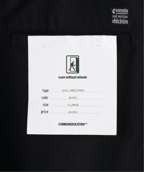 JOINT WORKS(ジョイントワークス)/【COMMON EDUCATION/コモンエデュケーション】 Wool Cargo Pant/img11