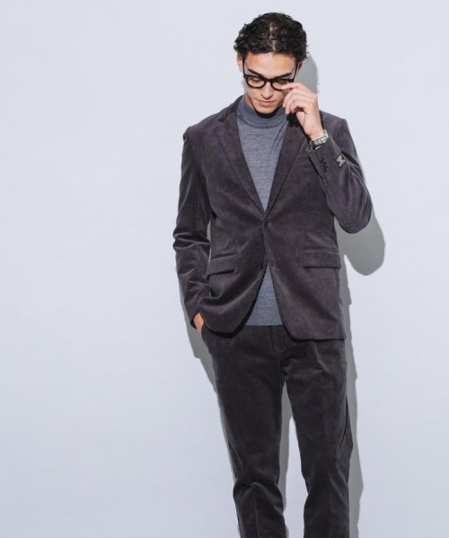 「Damerino」ストレッチコーデュロイ セットアップ Damerino sports ジャケット パンツ