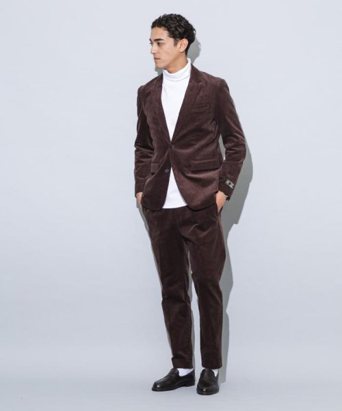 「Damerino」ストレッチコーデュロイ セットアップ Damerino sports ジャケット パンツ