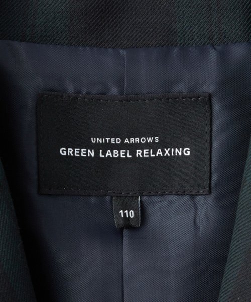 green label relaxing （Kids）(グリーンレーベルリラクシング（キッズ）)/T/W ブラックウォッチ ジャケット/img16