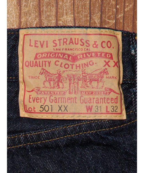 Levi's(リーバイス)/LEVI'S(R) VINTAGE CLOTHING 1955 501(R) ジーンズ ORGANIC ダークインディゴ RINSE/img12