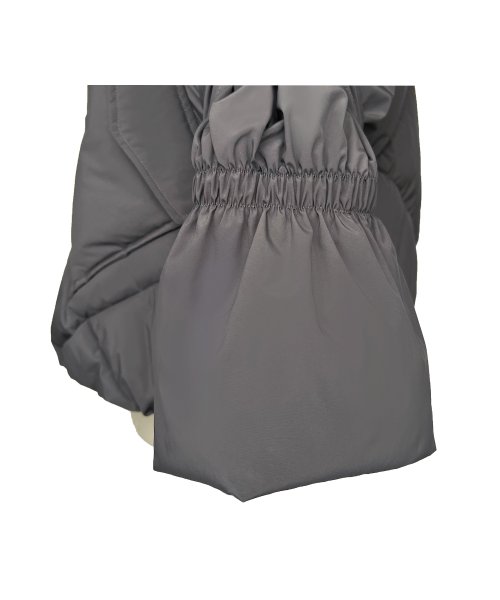 ライトサーモショルダーピンタック フーディーパテッドコート(D1269) フーディーパテッドコート D1269 ライトサーモショルダーピンタック ライトサーモ モカ 赤外線を吸収