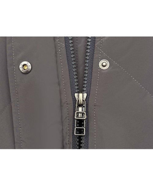 ライトサーモショルダーピンタック フーディーパテッドコート(D1269) フーディーパテッドコート D1269 ライトサーモショルダーピンタック ライトサーモ モカ 赤外線を吸収