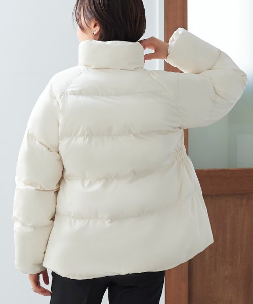 ライトサーモサイドスリットスタンドカラーパファージャケット(D1291) D1291 ライトサーモサイドスリットスタンドカラーパファージャケット ライトサーモ 赤外線を吸収