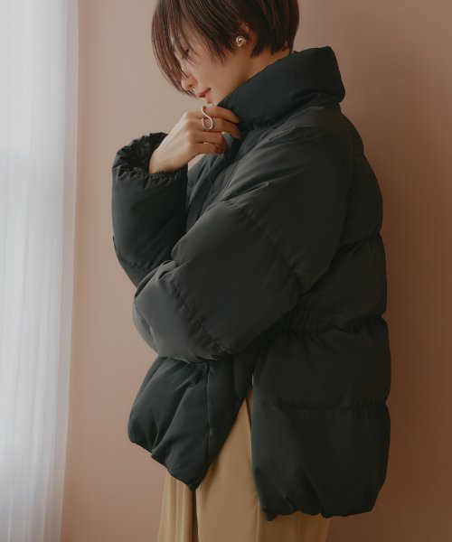 ライトサーモサイドスリットスタンドカラーパファージャケット(D1291) D1291 ライトサーモサイドスリットスタンドカラーパファージャケット ライトサーモ 赤外線を吸収