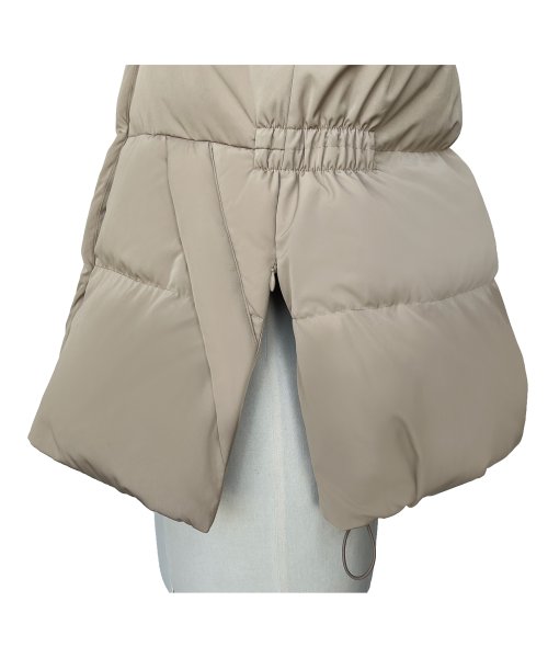 ライトサーモサイドスリットスタンドカラーパファージャケット(D1291) D1291 ライトサーモサイドスリットスタンドカラーパファージャケット ライトサーモ 赤外線を吸収