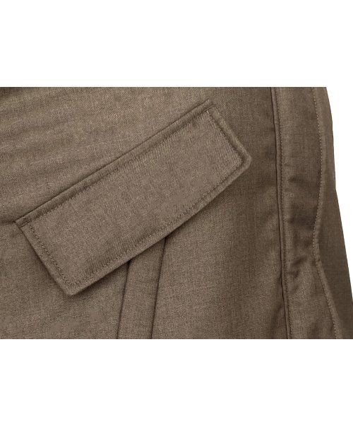 ステッチレス裏キルトドルマンスリーブジャケット(D1295) D1295 ステッチレス裏キルトドルマンスリーブジャケット 裏地に中綿が入っているので表はステッチレスですっきりした印象です