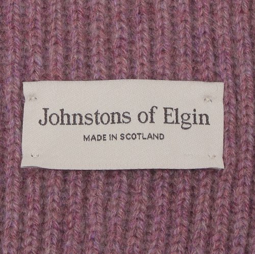 ジョンストンズ マフラー ニットリブマフラー ピンク メンズ レディース ユニセックス JOHNSTONS HAA01684 HE4307 ユニセックス JOHNSTONS ジョンストンズ マフラー ニットリブマフラー ピンク メンズ レディース HAA01684