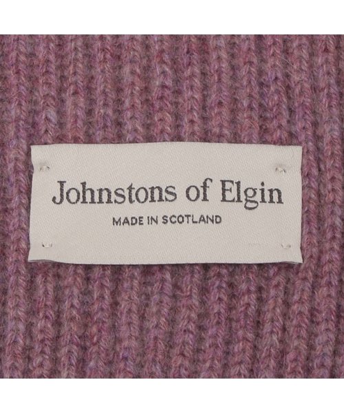 Johnstons(ジョンストンズ)/ジョンストンズ マフラー ニットリブマフラー ピンク メンズ レディース ユニセックス JOHNSTONS HAA01684 HE4307/img05