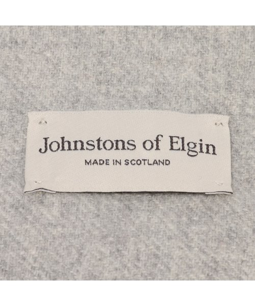 Johnstons(ジョンストンズ)/ジョンストンズ マフラー グレー シルバー メンズ レディース ユニセックス JOHNSTONS WA000016 HA0100 小判/img05