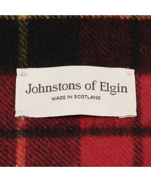 Johnstons(ジョンストンズ)/ジョンストンズ マフラー レッド マルチカラー メンズ レディース ユニセックス JOHNSTONS WA000016 KU0099 小判/img05
