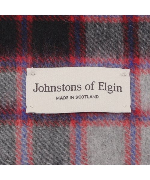 Johnstons(ジョンストンズ)/ジョンストンズ マフラー グレー マルチカラー メンズ レディース ユニセックス JOHNSTONS WA000016 KU0126 小判/img05