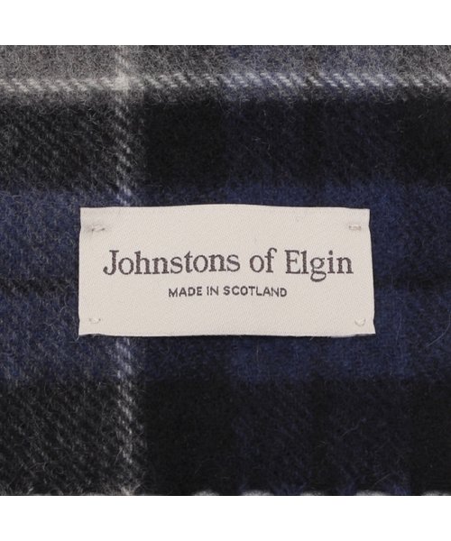 Johnstons(ジョンストンズ)/ジョンストンズ マフラー ブルー マルチカラー メンズ レディース ユニセックス JOHNSTONS WA000016 KU0127 小判/img05