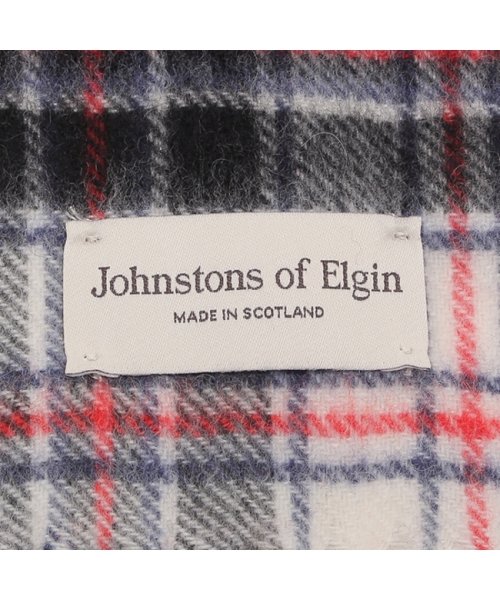 Johnstons(ジョンストンズ)/ジョンストンズ マフラー ホワイト マルチカラー メンズ レディース ユニセックス JOHNSTONS WA000016 KU0128 小判/img05