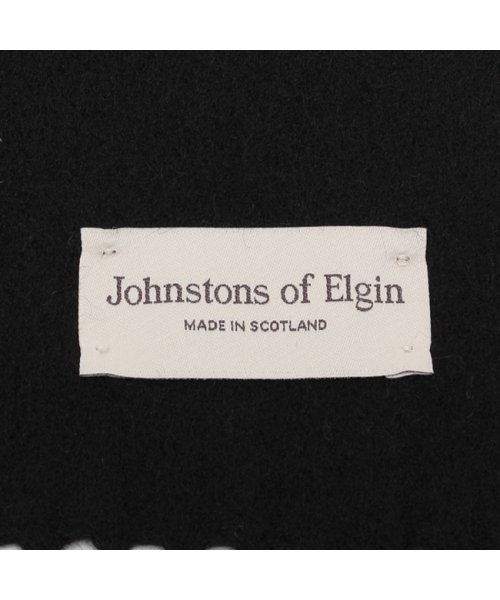 Johnstons(ジョンストンズ)/ジョンストンズ マフラー ブラック メンズ レディース ユニセックス JOHNSTONS WA000016 SA0900 小判/img05