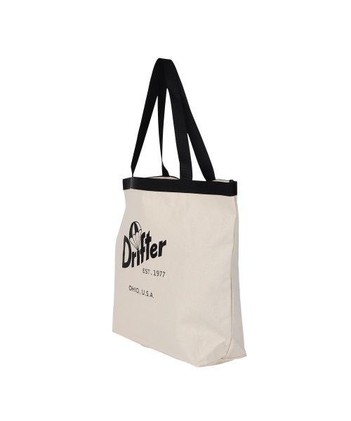 Drifter(ドリフター)/Drifter ドリフター バッグ トートバッグ メンズ レディース 12L キャンバス CANVAS HANDLE TOTE ブラック オフホワイト 黒 DF/img04