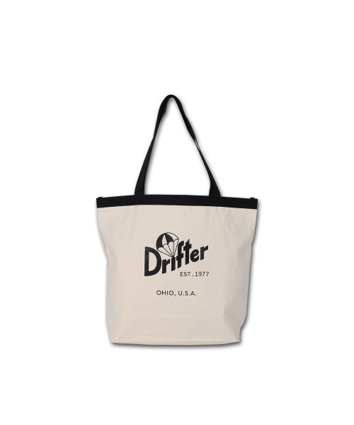 Drifter(ドリフター)/Drifter ドリフター バッグ トートバッグ メンズ レディース 12L キャンバス CANVAS HANDLE TOTE ブラック オフホワイト 黒 DF/img10