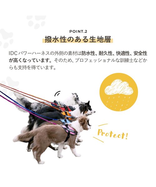 JuliusK9(ユリウスK9)/ユリウスK9 Julius－K9 ハーネス IDCパワーハーネス ベルト 小型犬 ユリウスケーナイン 胴輪 歩行補助 [予約 10月上旬 入荷予定]/img04