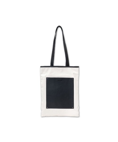 KLON(クローン)/KLON クローン トートバッグ キャンバス メンズ レディース 35L 大容量 A4サイズ対応 PORTRAIT CANVAS TOTE BAG ブラック ホ/img17