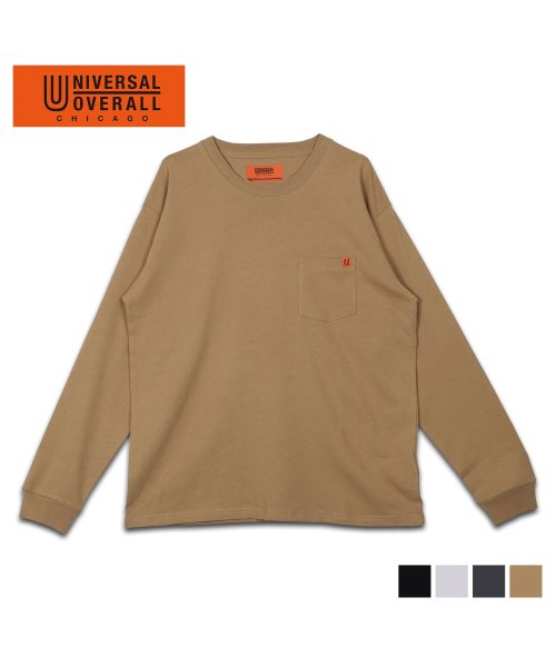 UNIVERSAL OVERALL(ユニバーサルオーバーオール)/ユニバーサルオーバーオール UNIVERSAL OVERALL Tシャツ 長袖 ロンT カットソー ポケット ポケT メンズ POCKET LONG SLEEV/img01