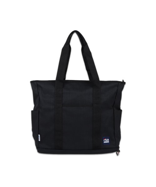 FILA(フィラ)/FILA フィラ トートバッグ プリモ2 メンズ レディース 23－30L 大きめ ファスナー付き TOTE BAG ブラック ダーク グレー ネイビー 黒 7/img17