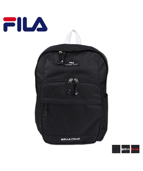 FILA(フィラ)/FILA フィラ リュック バッグ バックパック レジェロ メンズ レディース 33L 大容量 RUCKSACK ブラック ホワイト レッド 黒 白 7793/img01