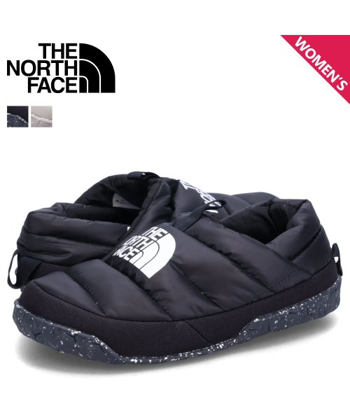 THE NORTH FACE(ザノースフェイス)/ノースフェイス THE NORTH FACE サンダル ミュール スリッポン ヌプシ レディース W NUPTSE MULE 6 ブラック ホワイト 黒 白 N/img01