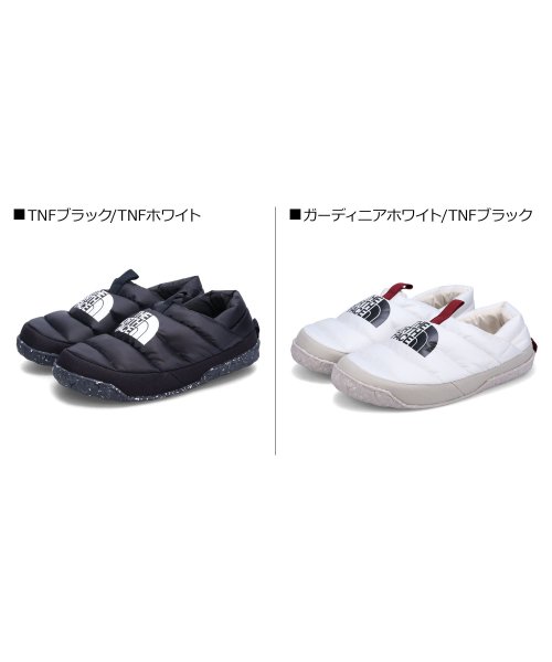 THE NORTH FACE(ザノースフェイス)/ノースフェイス THE NORTH FACE サンダル ミュール スリッポン ヌプシ レディース W NUPTSE MULE 6 ブラック ホワイト 黒 白 N/img02