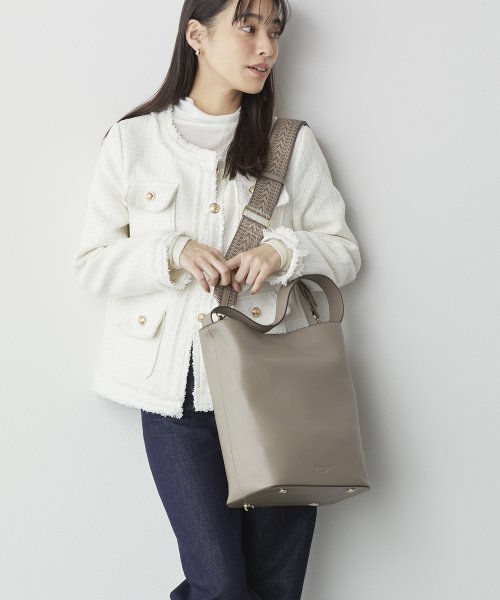 【TREASURE TOPKAPI】スムースレザー 2WAY ワンショルダー バッグ 