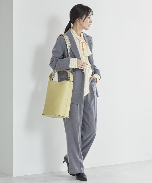 【TREASURE TOPKAPI】スムースレザー 2WAY ワンショルダー バッグ 