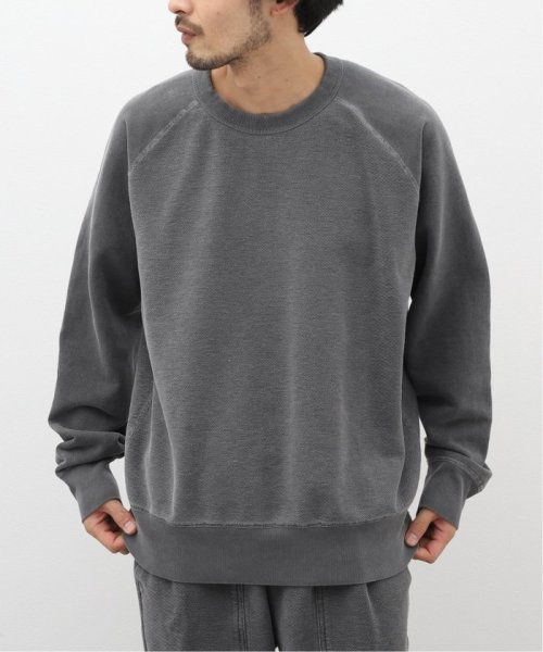 SAVE KHAKI(セイブカーキ)/SAVE KHAKI UNITED / TWILL BACK TERRY CREW SWEAT/img02