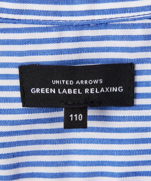 green label relaxing （Kids）(グリーンレーベルリラクシング（キッズ）)/TJ ストライプシャツ ロングスリーブ 110cm－130cm/img13