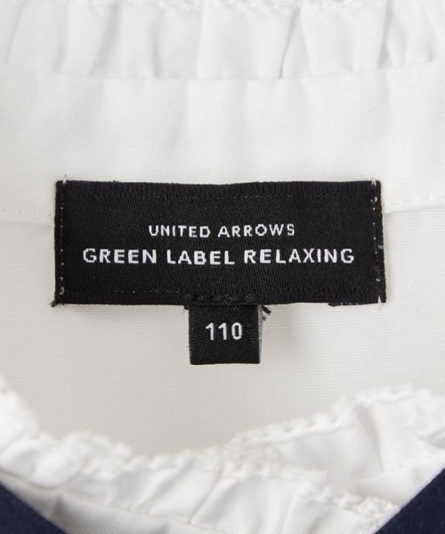 green label relaxing （Kids）(グリーンレーベルリラクシング（キッズ）)/リボンタック バンドカラー ブラウス/img09