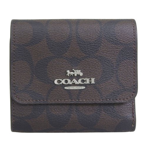 COACH(コーチ)/COACH コーチ SMALL TRIFOLD シグネチャー 三つ折り 財布 Sサイズ/img01