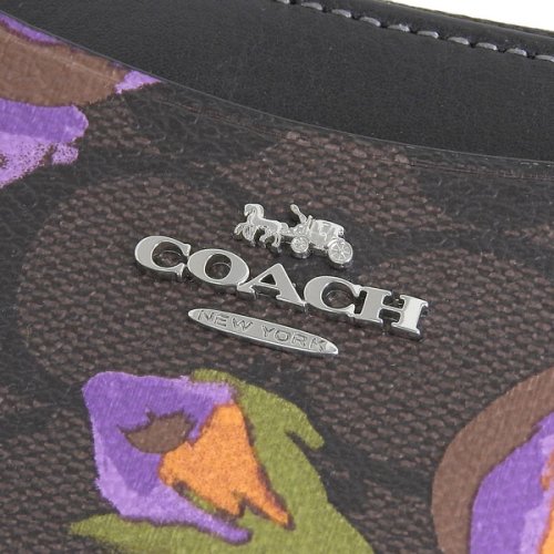 COACH(コーチ)/COACH コーチ MULTI FUNCTION マルチ ファンクッション ローズ プリント シグネチャー カード ケース コイン ケース 小銭入れ/img05