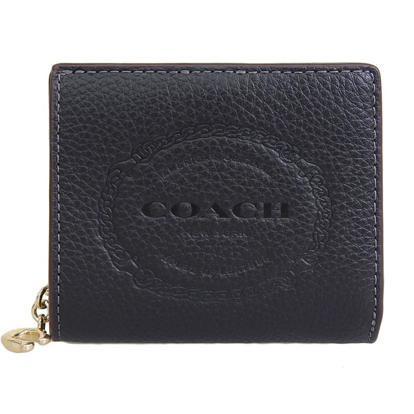 セール】COACH コーチ SNAP WALLET COACH HERITAGE スナップ