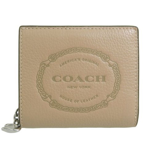 COACH(コーチ)/COACH コーチ SNAP WALLET COACH HERITAGE スナップ ウォレット コーチヘリテージ 二つ折り 財布 レザー/img01