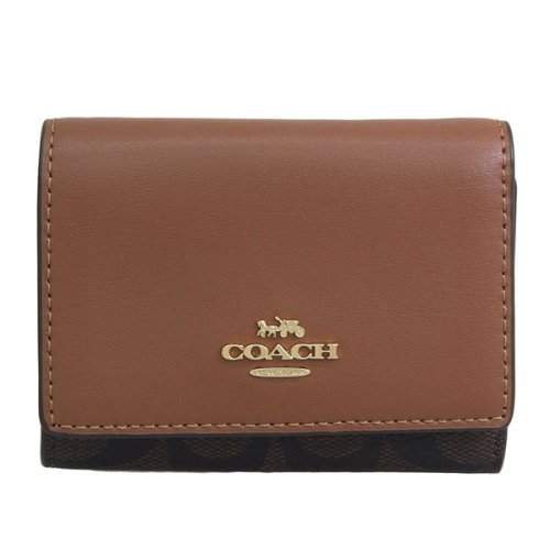 COACH(コーチ)/COACH コーチ MICRO WALLET マイクロ ウォレット シグネチャー 三つ折り 財布/img01