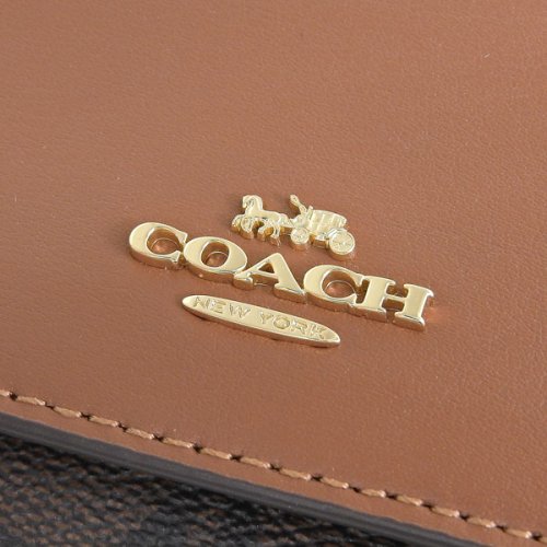 COACH(コーチ)/COACH コーチ MICRO WALLET マイクロ ウォレット シグネチャー 三つ折り 財布/img05