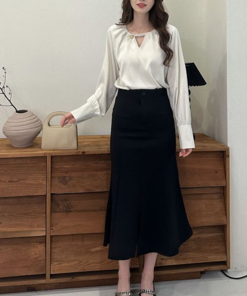 セール】マーメイドスカート ロングスカート レディース ハイウエス  