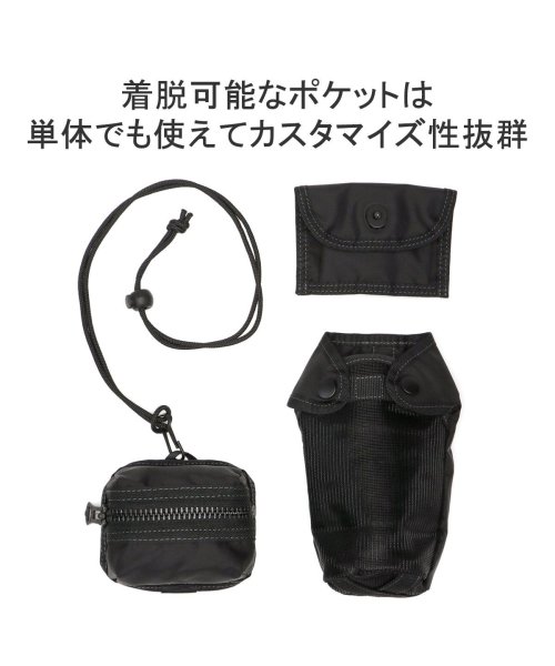 PORTER(ポーター)/ポーター オール リュックサック 502－05957 吉田カバン PORTER ALL ALICE PACK with POUCHES 13L A4/img09