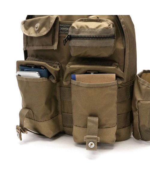 PORTER(ポーター)/ポーター オール デイパック 502－05958 吉田カバン PORTER ALL DAYPACK with POUCHES バックパック  A4 14L/img22