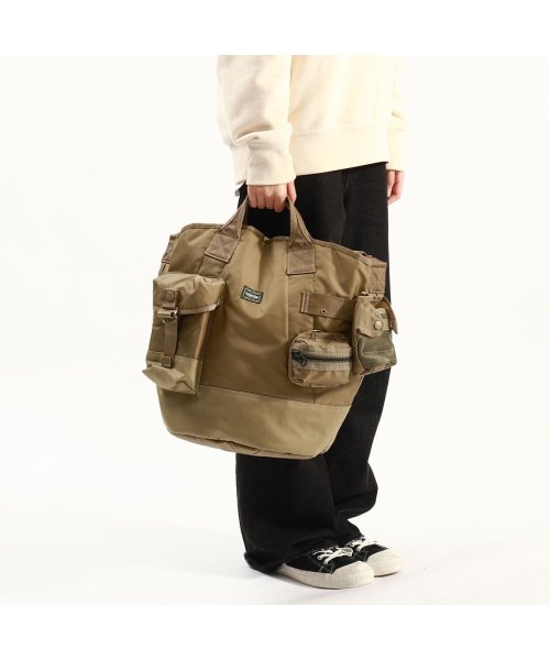 PORTER(ポーター)/ポーター オール トートバッグ 502－05959 吉田カバン PORTER ALL 2WAY BUCKET TOTE with POUCHES A4 斜めがけ/img03