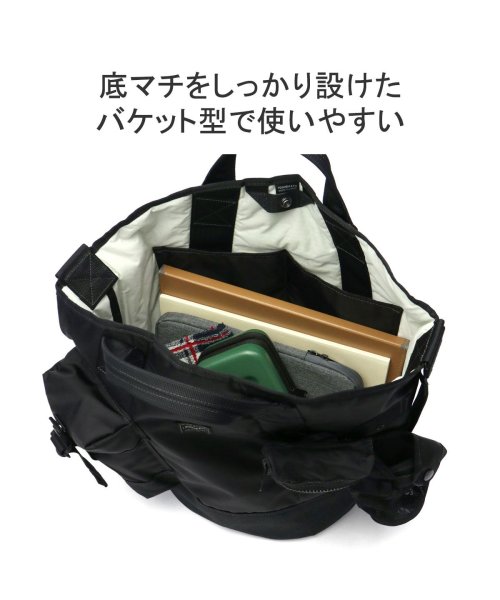 PORTER(ポーター)/ポーター オール トートバッグ 502－05959 吉田カバン PORTER ALL 2WAY BUCKET TOTE with POUCHES A4 斜めがけ/img10